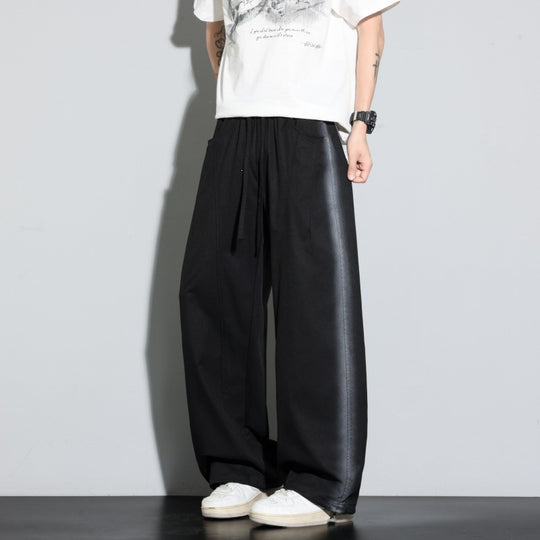 Damen Weite Lagen-Loungehose mit Cargo-Details & elastischem Tunnelzug Nord Taschen