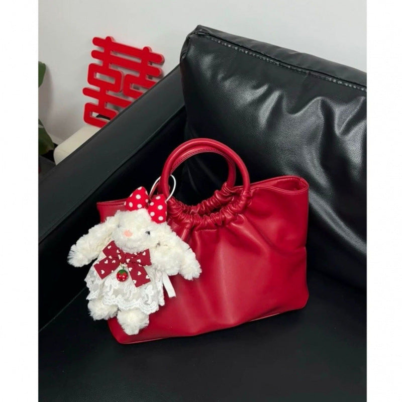 Damen Tragetasche mit modischem Wickeldesign und abnehmbarem Schulterriemen Nord Taschen