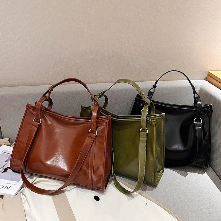 Damen modische Schultertasche mit strukturiertem Design Nord Taschen