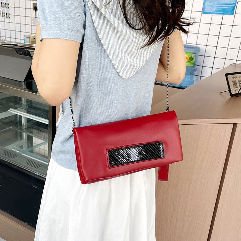 Damen modische Clutch mit eleganter Kunstleder-Oberfläche Nord Taschen