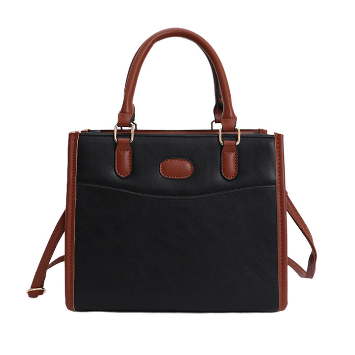 Damen elegante Ledertasche mit abnehmbarem Schulterriemen Nord Taschen