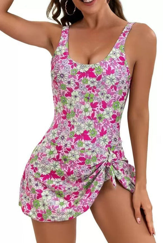 Damen Schwimmanzug mit stilvollem Rockteil
