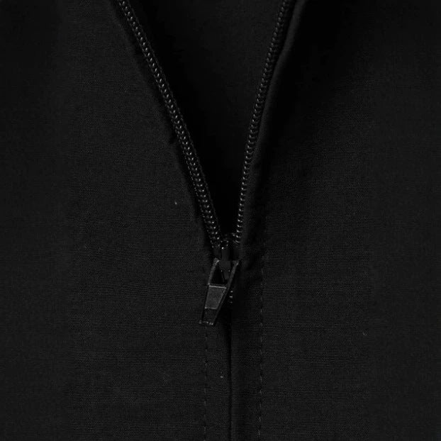 Damen Leichte Oversize-Windjacke im Bomberstil mit hohem Stehkragen und Kordelzug Nord Taschen