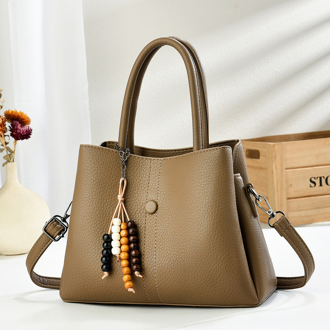 Damen modische Handtasche mit abnehmbarem Schulterriemen und vielseitigem Stylus Nord Taschen