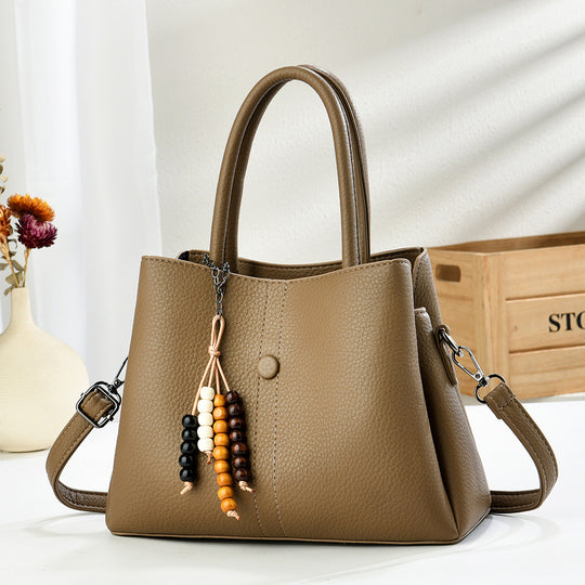 Damen modische Handtasche mit abnehmbarem Schulterriemen und vielseitigem Stylus Nord Taschen