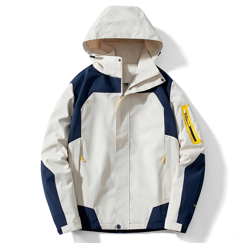 Herren technische Softshell‑Jacke mit abnehmbarer Kapuze, wasser- und winddichter Membran sowie Ärmel‑Utilitytasche Nord Taschen