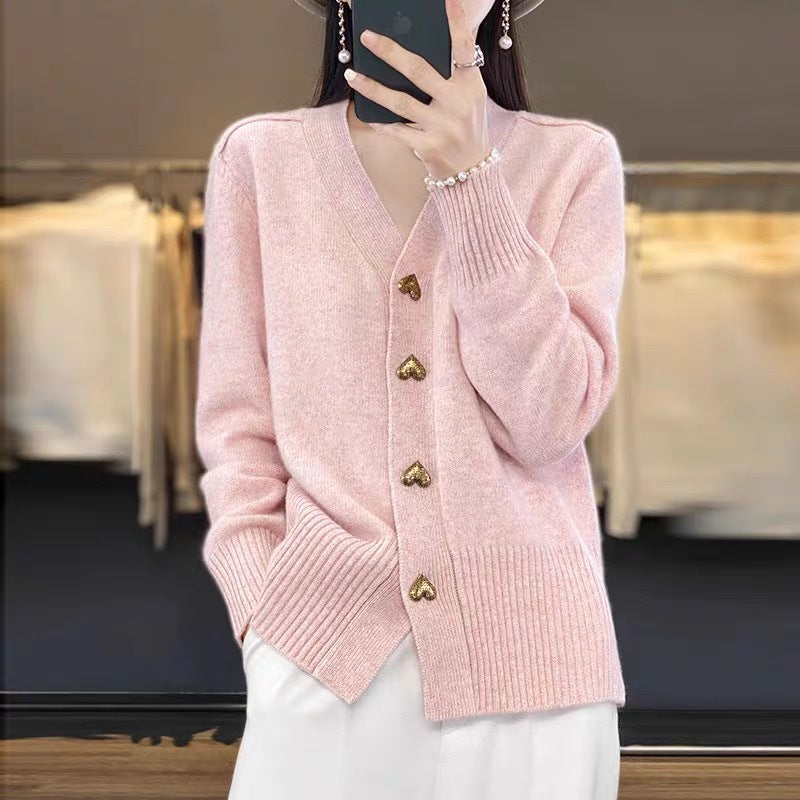 Kuschelige Damen Strickjacke