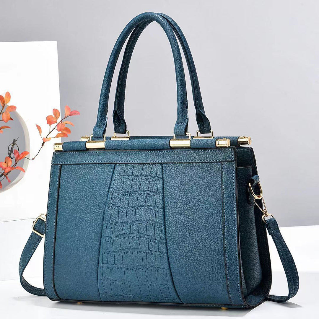 Damen elegante Handtasche mit luxuriösem Krokodillederdesign Nord Taschen