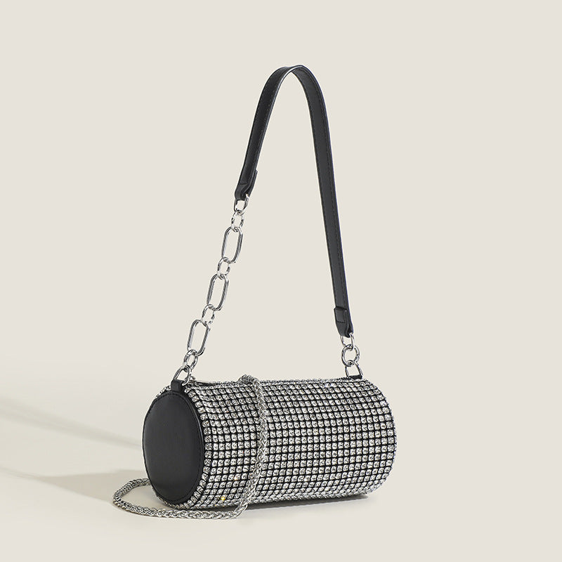Damen Clutch-Tasche mit elegantem Strassdesign und abnehmbaren Schulterriemen Nord Taschen