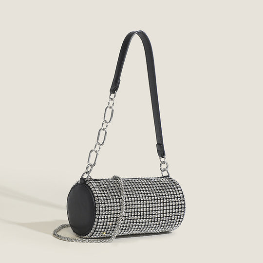 Damen Clutch-Tasche mit elegantem Strassdesign und abnehmbaren Schulterriemen Nord Taschen
