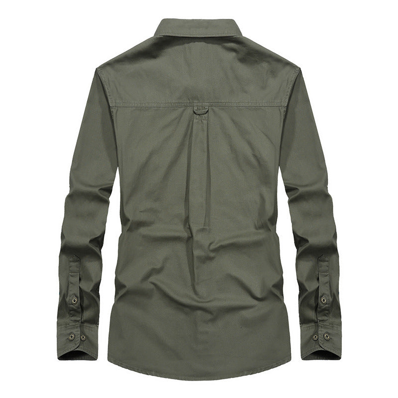 Herren Multifunktionales Outdoor-Hemd Nord Taschen