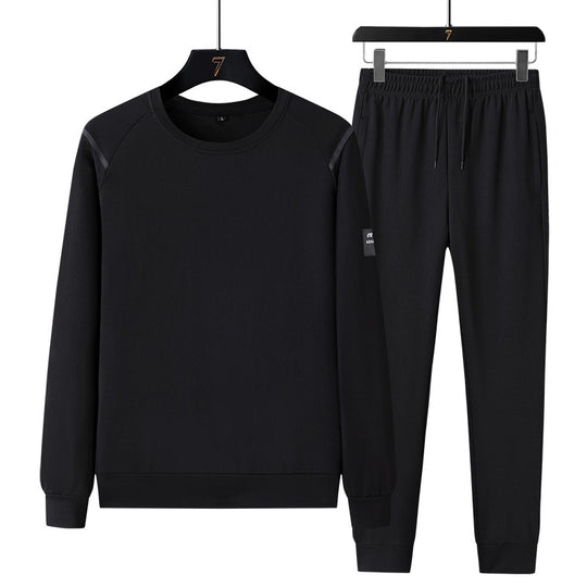 Herren Sportlicher Trainingsanzug-Set mit Reißverschlussjacke, Rundhalsausschnitt-Sweatshirt und Slim-Fit Jogginghose Nord Taschen
