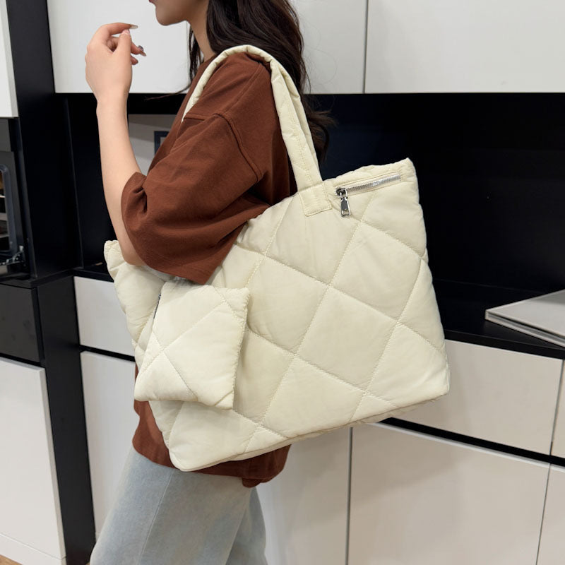 Damen multifunktionale Tragetasche mit abnehmbarem Kosmetiktäschchen Nord Taschen