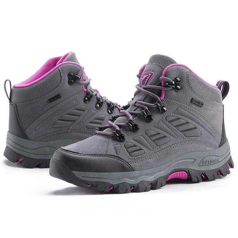 Damen langlNord Taschenige Wanderschuhe mit hochgriffiger Sohle