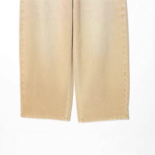 Damen 10+ hochtaillierte weite Culotte-Jeans mit lässiger Used-Optik und gekürztem Bein Nord Taschen