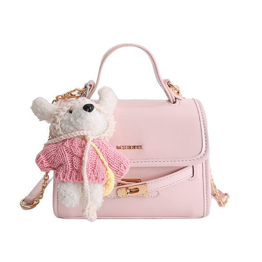 Damen Minihandtasche mit verspieltem Schlüsselanhänger Nord Taschen