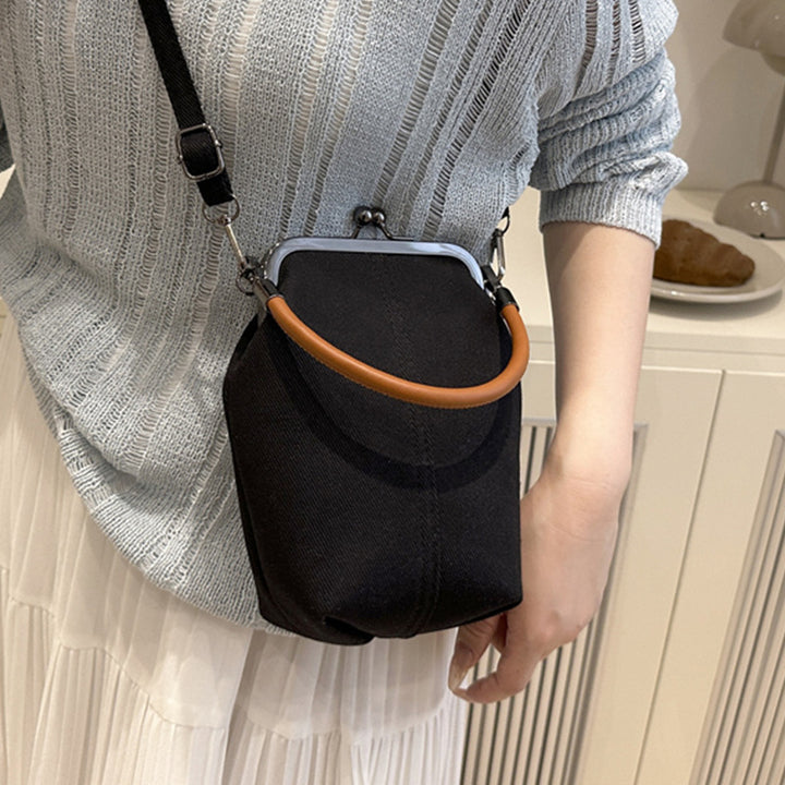 Damen Designer Handtasche im minimalistischen Denim-Stil Nord Taschen