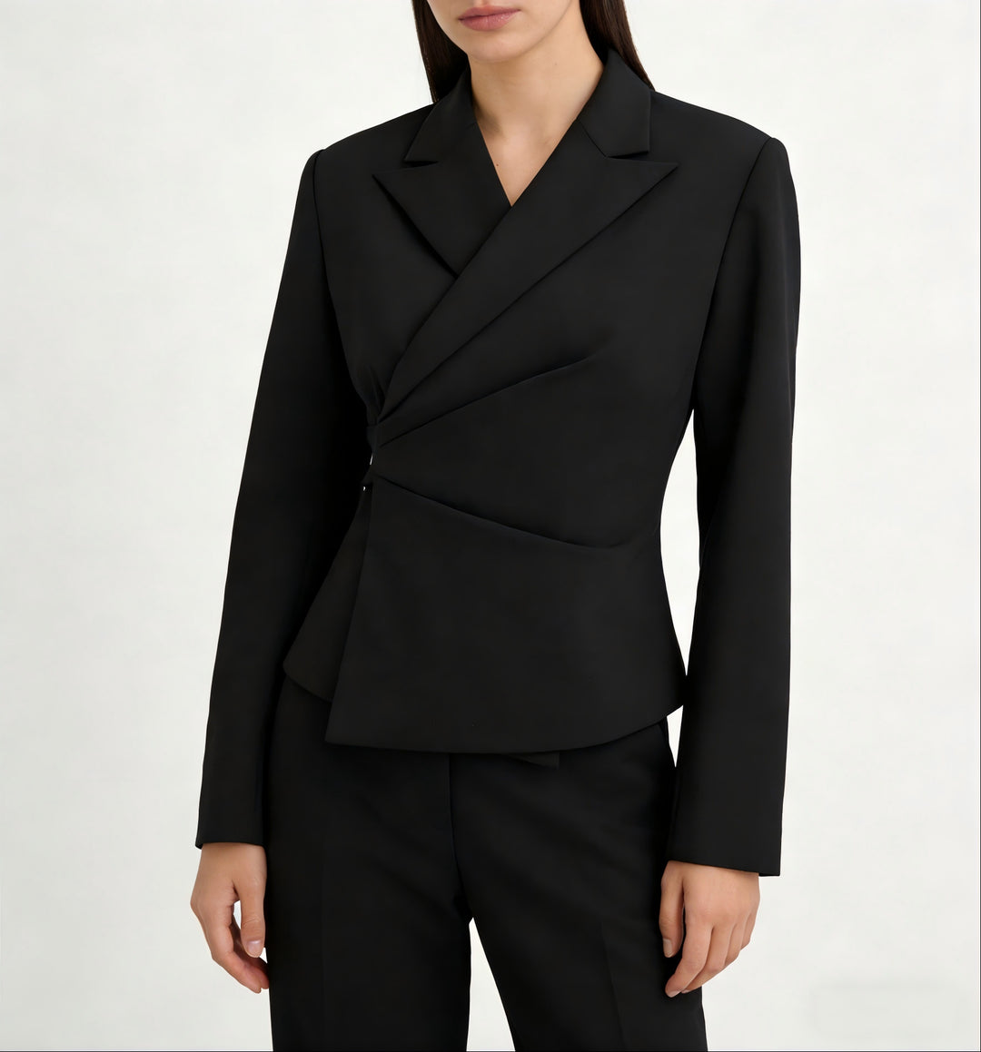 Damen Eleganter Tailored Blazer Nord Taschen