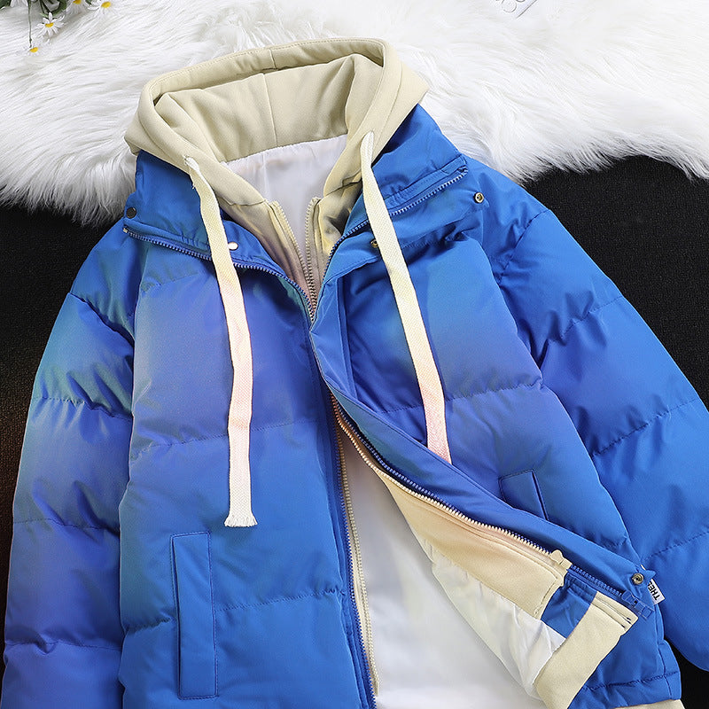 Damen Gesteppte Kapuzen‑Steppjacke mit integriertem Sweatliner und Zwei‑Lagen‑Design Nord Taschen