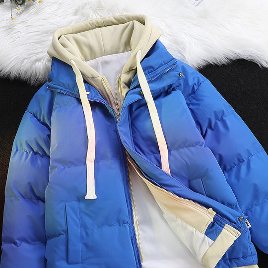 Damen Gesteppte Kapuzen‑Steppjacke mit integriertem Sweatliner und Zwei‑Lagen‑Design Nord Taschen
