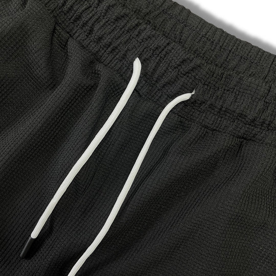 Herren Locker sitzende Waffelstrick-Jogginghose mit Tunnelzug & Eingrifftaschen Nord Taschen