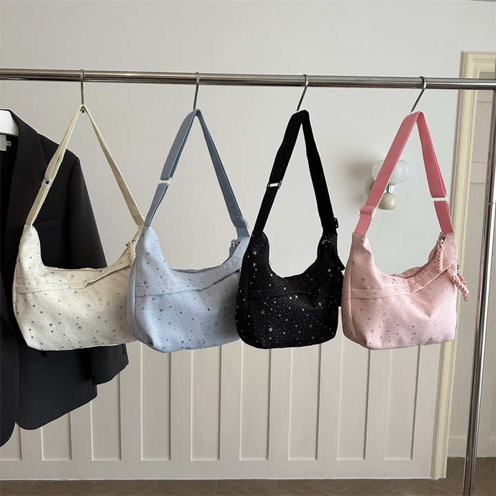 Damen Umhängetasche mit kreativen Sternenakzenten Nord Taschen