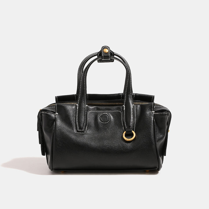Damen praktische Handtasche mit elegantem Reißverschluss Nord Taschen
