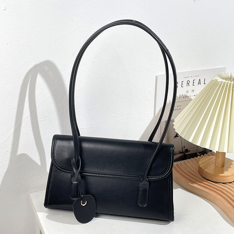 Damen Handtasche mit elegantem Tragegriff und stilvollem Klappenverschluss Nord Taschen