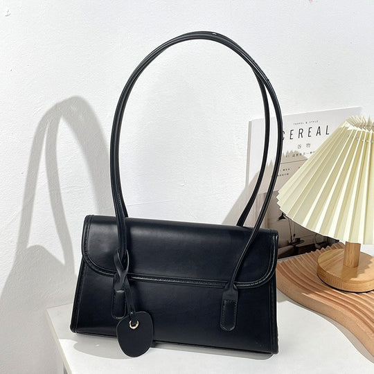Damen Handtasche mit elegantem Tragegriff und stilvollem Klappenverschluss Nord Taschen