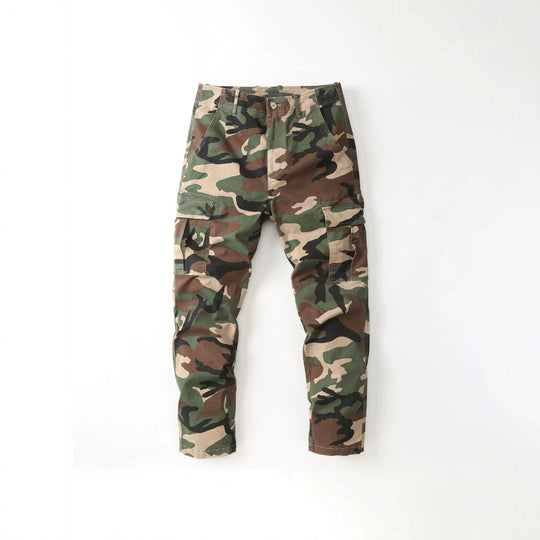 Herren Cargohose mit Tarnmuster und mehreren Utility-Taschen Nord Taschen