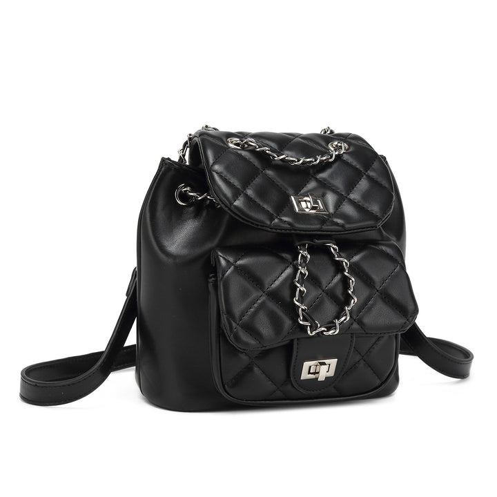 Damen Rucksack mit eleganter Steppung und praktischer Außentasche Nord Taschen