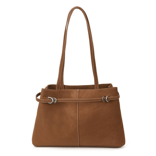 Damen Tote Bag aus hochwertigem Kunstleder mit elegantem Schulterriemen Nord Taschen