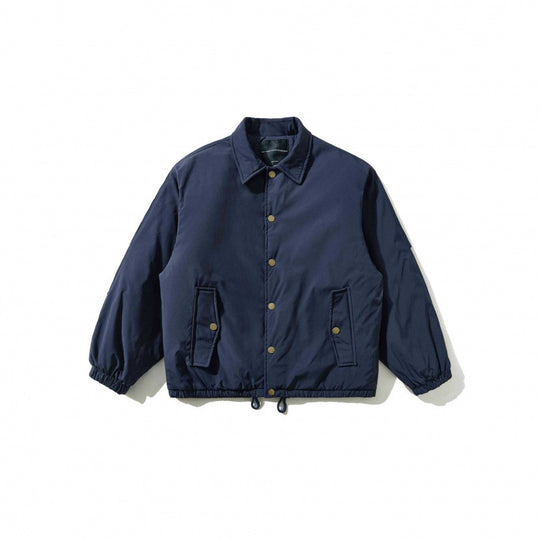 Herren Kurzblouson im Worker-Look mit Hemdkragen, Druckknopfverschluss und Kordelbund Nord Taschen