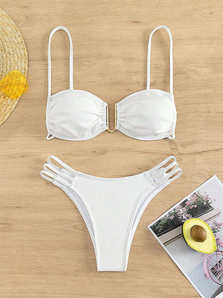 Damen Bikini Set Nord Taschen