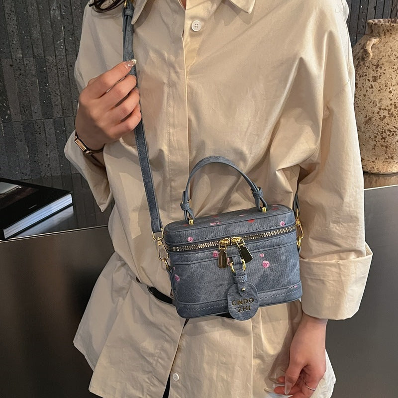Damen Mini-Rucksack-Handtasche im fröhlichen Kirschdesign mit verstellbarem Schulterriemen Nord Taschen