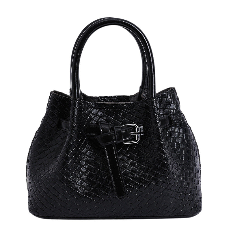Damen elegante Handtasche mit geflochtenem Design Nord Taschen
