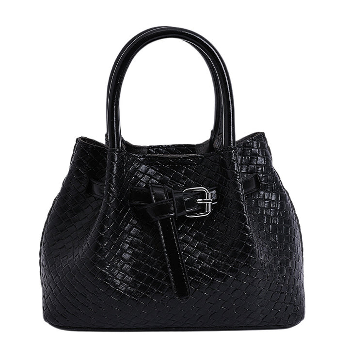 Damen elegante Handtasche mit geflochtenem Design Nord Taschen