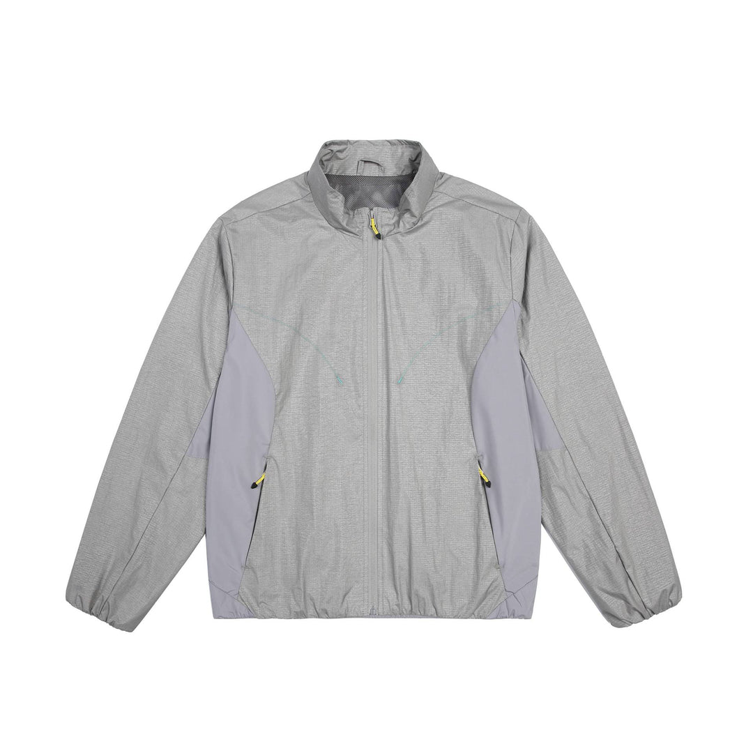 Damen Ultraleichte Lauf- und Windjacke mit Stehkragen und Mesh-Futter Nord Taschen