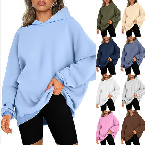 Damen Oversized Kapuzenpullover