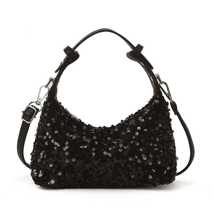 Damen Umhängetasche mit funkelndem Pailletten-Design Nord Taschen