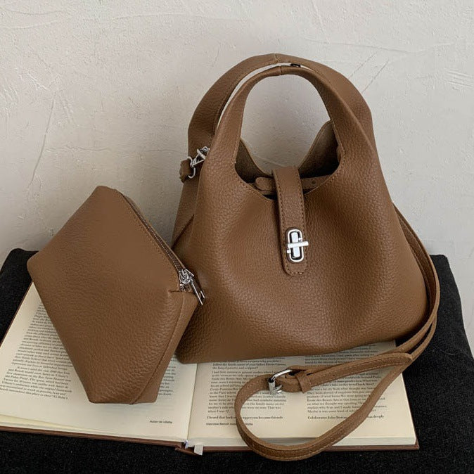 Damen Hobo-Tasche mit abnehmbarem Portemonnaie Nord Taschen