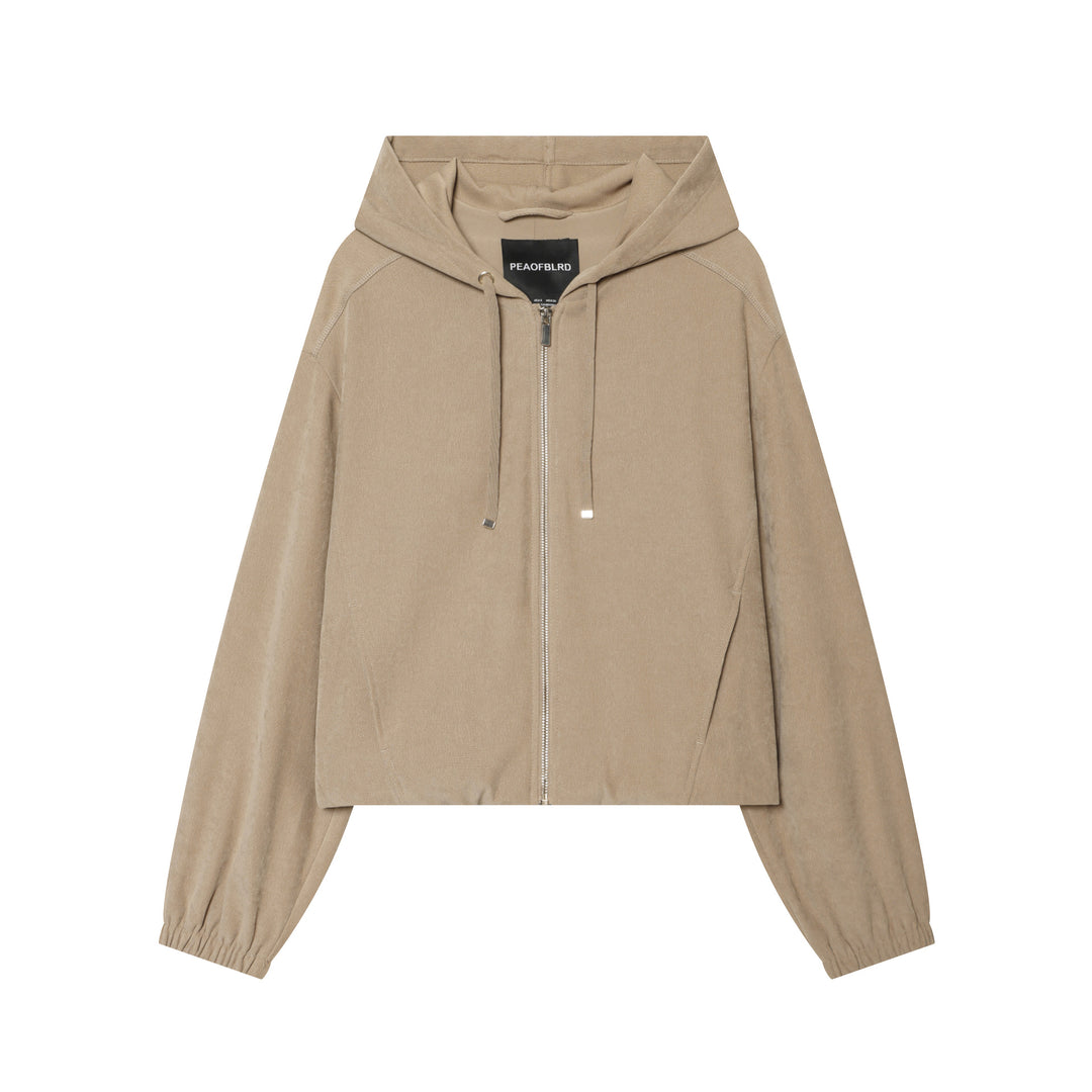 Damen Weite Cordhose mit hohem Elastikbund Tunnelzug und geradem Bein Nord Taschen