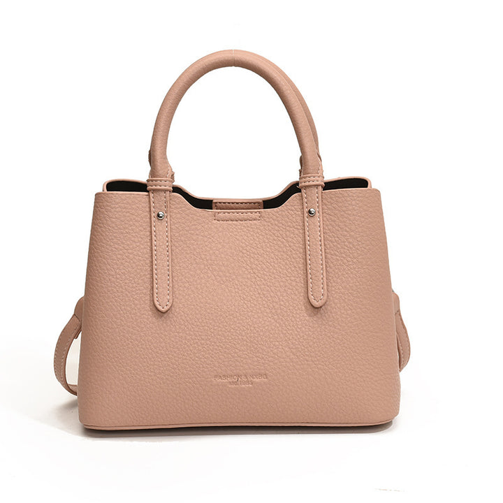 Damen elegante Handtasche mit strukturiertem Obermaterial Nord Taschen