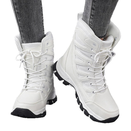 Damen High-Top Outdoor-Schuhe mit rutschfester Sohle und atmungsaktivem Obermaterial