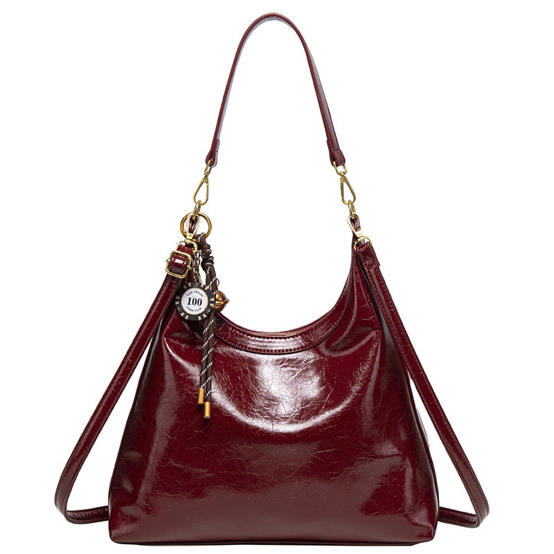 Damen Hobo-Handtasche mit strukturierter Oberfläche und stylishen Akzenten Nord Taschen