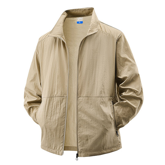 Herren Leichte Packbare Windjacke Nord Taschen