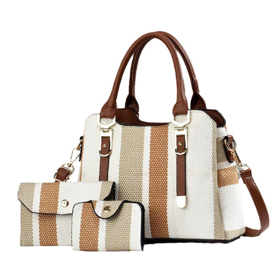 Damen vielseitige Handtasche mit modischen Accessoires Nord Taschen