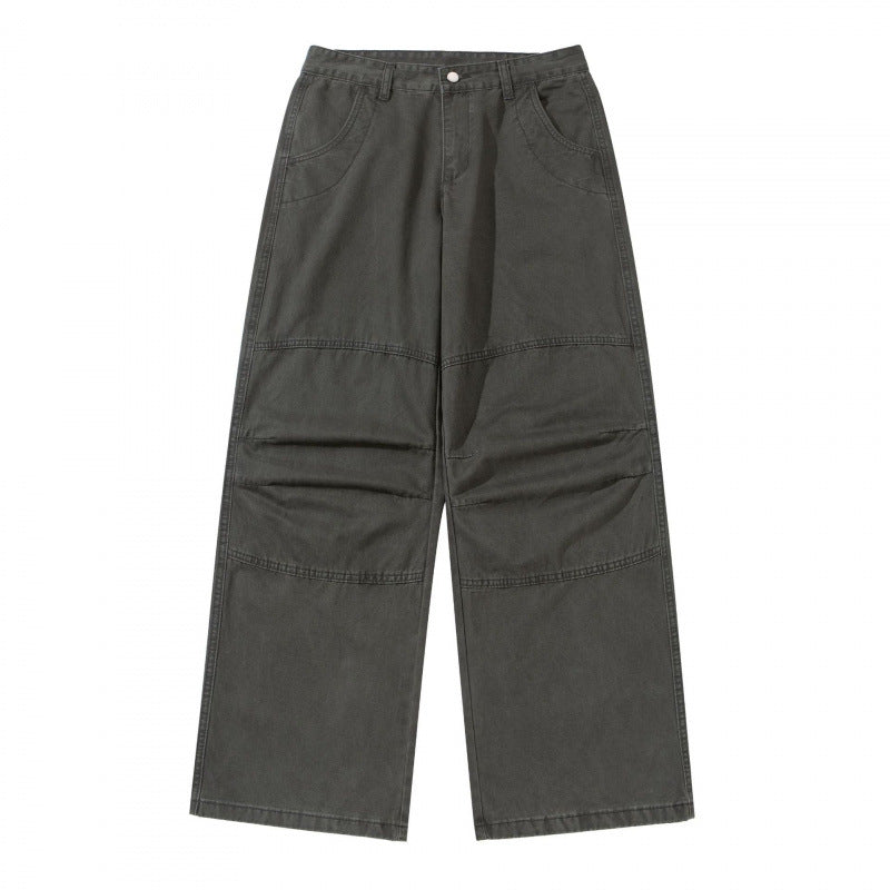 Damen Weite Utility-Hose aus robustem Canvas mit verstärkten Knie-Paneelen Nord Taschen