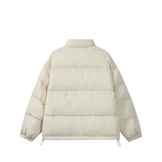 Damen Wattierte Boxy-Steppjacke mit hohem Stehkragen Nord Taschen