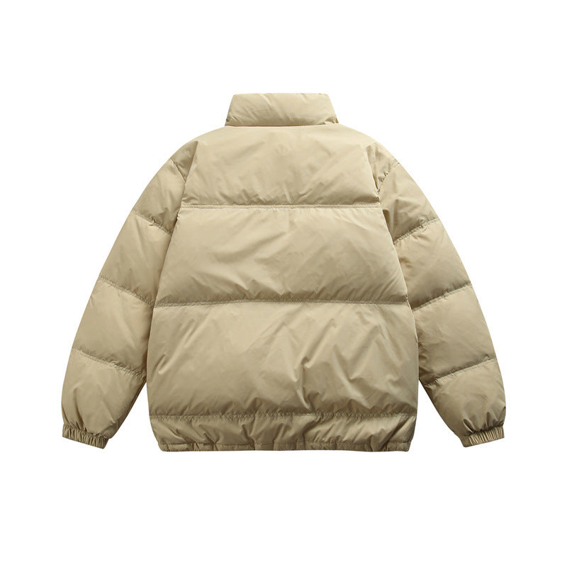 Unisex Boxy-wattierte Thermojacke mit Kordelzugsaum und Stehkragen Nord Taschen